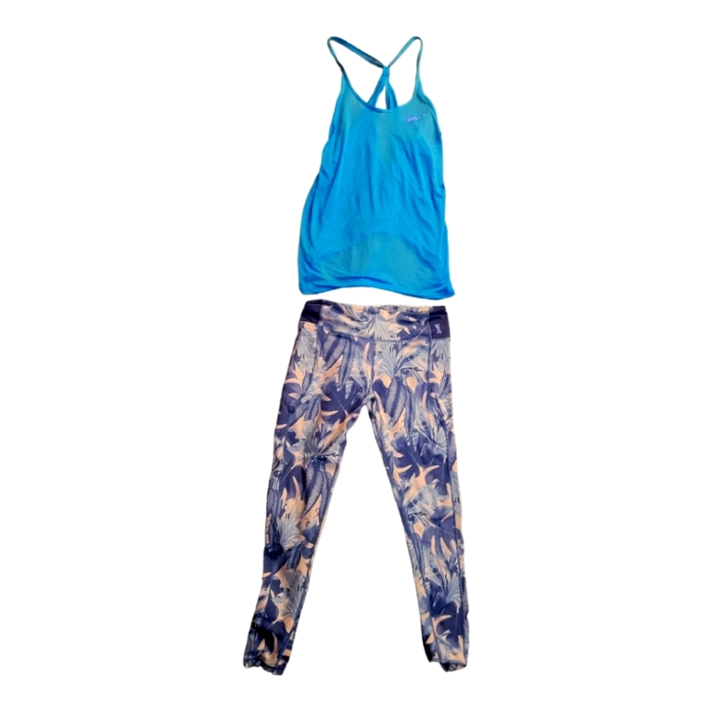 Women's AXS active wear pants and Nike Dri-Fit tank size Medium